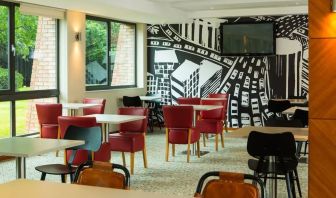 Dining area at ibis Styles Birmingham NEC.