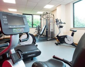 Hotel gym at ibis Styles Birmingham NEC.