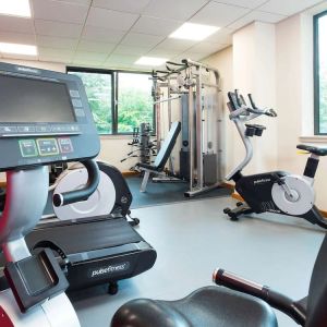 Hotel gym at ibis Styles Birmingham NEC.