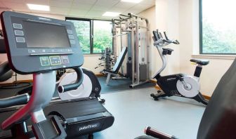 Hotel gym at ibis Styles Birmingham NEC.