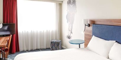 Bright and spacious day use room at ibis Styles Birmingham NEC.