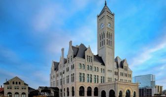 Hotel exterior at Union Station Hotel Nashville.