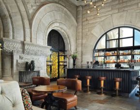 Hotel bar at Union Station Hotel Nashville.