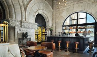 Hotel bar at Union Station Hotel Nashville.