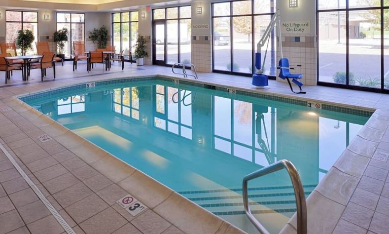 Refreshing indoor pool at Courtyard By Marriott Boise West/Meridian.