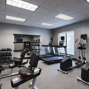 Fitness center at Courtyard By Marriott Boise West/Meridian.