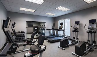 Fitness center at Courtyard By Marriott Boise West/Meridian.