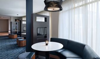 Media pods perfect for coworking at Courtyard By Marriott Boise West/Meridian.