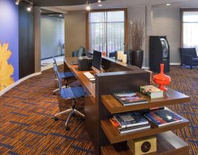 Business center available at Courtyard By Marriott Boise West/Meridian.