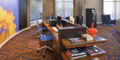 Business center available at Courtyard By Marriott Boise West/Meridian.