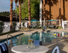 Refreshing outdoor pool at Fairfield Inn By Marriott Las Vegas Convention Center.
