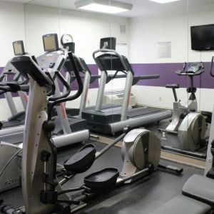 Fitness center at Fairfield Inn By Marriott Las Vegas Convention Center.
