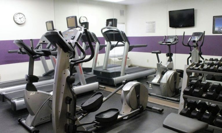 Fitness center at Fairfield Inn By Marriott Las Vegas Convention Center.
