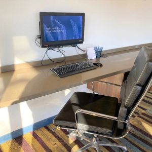 Business center available at Fairfield Inn By Marriott Las Vegas Convention Center.
