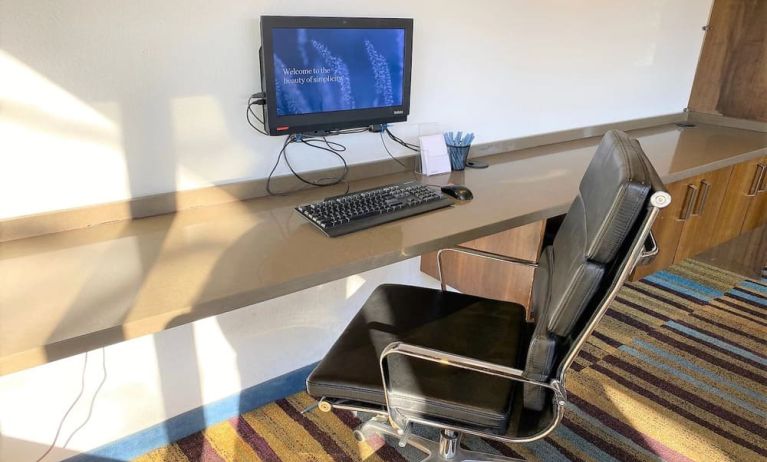 Business center available at Fairfield Inn By Marriott Las Vegas Convention Center.
