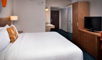 Day use room amenities at Fairfield Inn By Marriott Las Vegas Convention Center.
