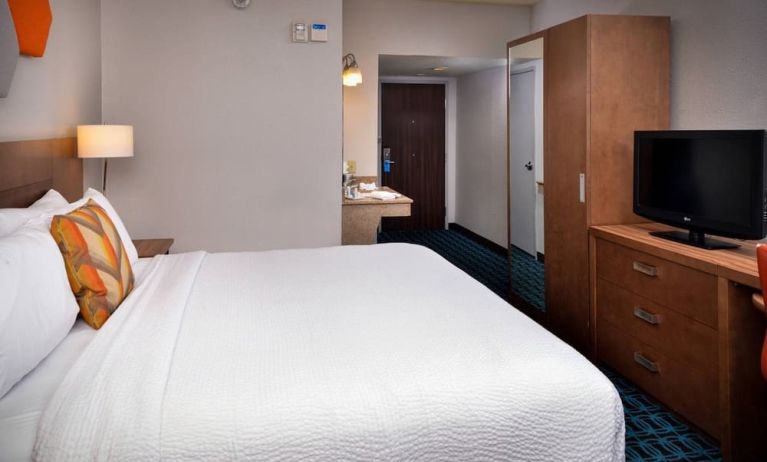 Day use room amenities at Fairfield Inn By Marriott Las Vegas Convention Center.
