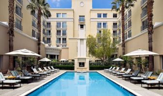 Refreshing outdoor pool at Hyatt Regency Valencia.