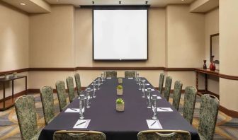 Professional meeting room at Hyatt Regency Valencia.