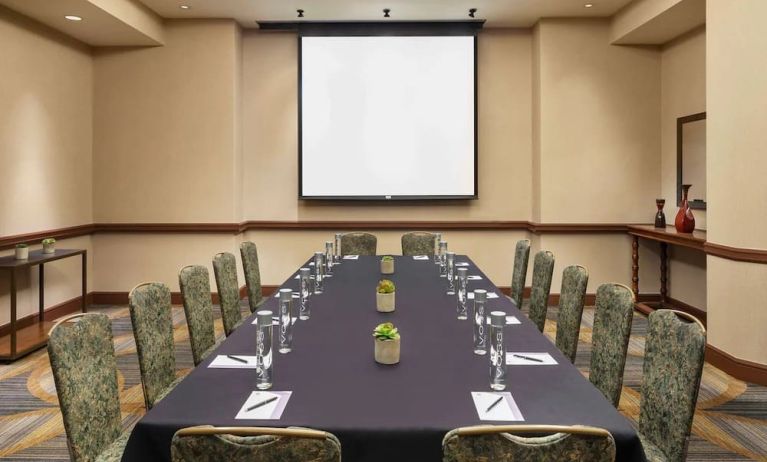 Professional meeting room at Hyatt Regency Valencia.