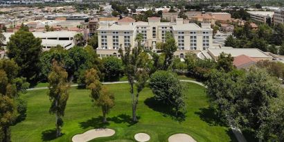 Golf course at Hyatt Regency Valencia.