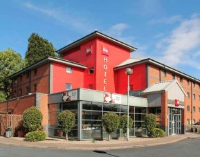 Hotel exterior at Ibis Birmingham Bordesley.