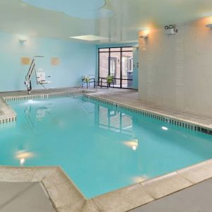 Refreshing indoor pool at SpringHill Suites By Marriott Irvine John Wayne Airport/Orange County.