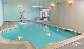 Refreshing indoor pool at SpringHill Suites By Marriott Irvine John Wayne Airport/Orange County.