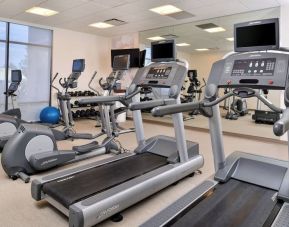 Fitness center available at SpringHill Suites By Marriott Irvine John Wayne Airport/Orange County.