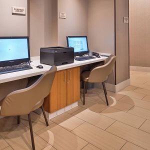 Business center available at SpringHill Suites By Marriott Irvine John Wayne Airport/Orange County.