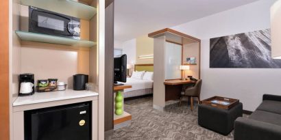 Day use room with living area at SpringHill Suites By Marriott Irvine John Wayne Airport/Orange County.