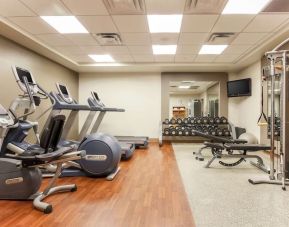 Fitness center at DoubleTree By Hilton Austin University Area.