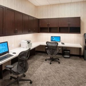 Business center available at Hilton Garden Inn Burbank Downtown.