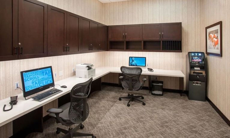 Business center available at Hilton Garden Inn Burbank Downtown.