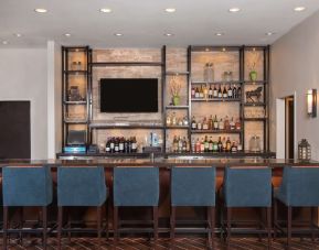 Hotel bar at Hilton Garden Inn Burbank Downtown.