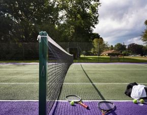 Tenis courtyard at Alexander House Hotel And Utopia Spa Hotel.