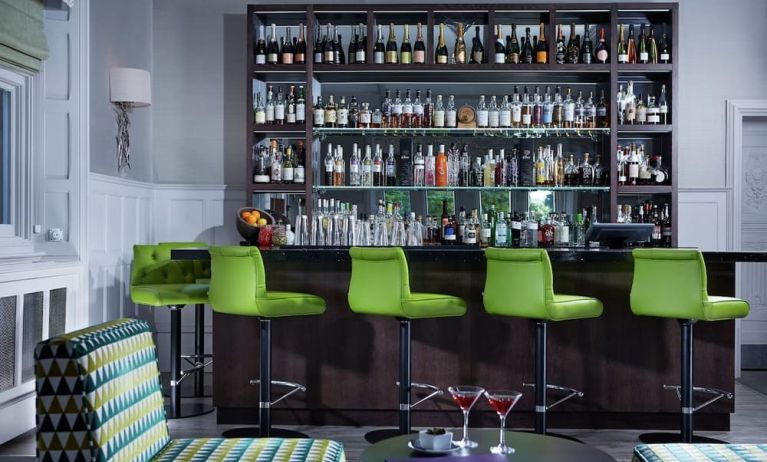 Hotel bar at Alexander House Hotel And Utopia Spa Hotel.