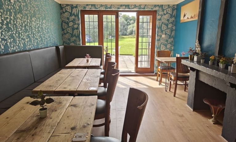 Dining area at Little Foxes Hotel.