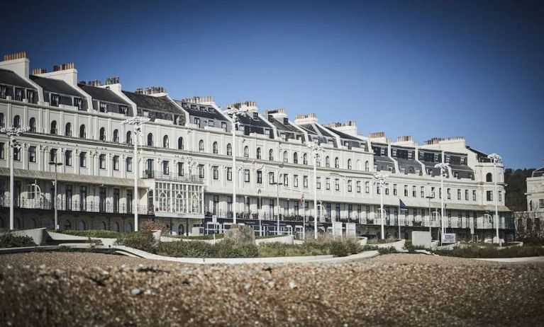 Exterior view of Best Western Plus Dover Marina Hotel & Spa.