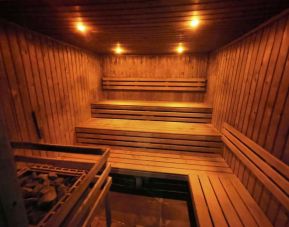 Sauna at Best Western Plus Dover Marina Hotel & Spa.