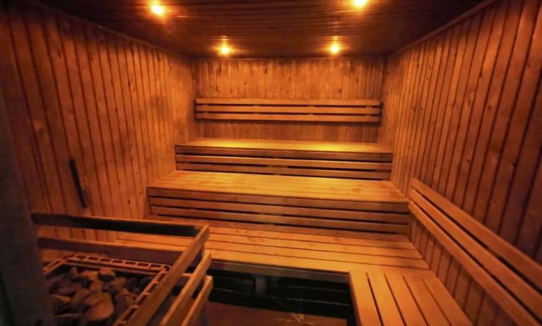 Sauna at Best Western Plus Dover Marina Hotel & Spa.