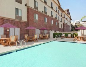 Refreshing outdoor pool at Hampton Inn Phoenix-Midtown-Downtown Area.