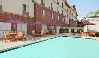 Refreshing outdoor pool at Hampton Inn Phoenix-Midtown-Downtown Area.