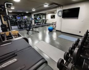 Fitness center at Moxy Phoenix Tempe/ASU Area.