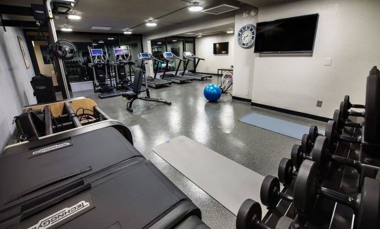 Fitness center at Moxy Phoenix Tempe/ASU Area.