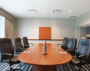 Meeting room at Hilton Boston Logan Airport.