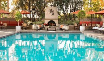 Refreshing outdoor pool at The Garland.
