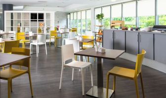 Hotel restaurant at Ibis Styles Haydock.