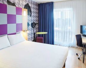 Bright and spacious day use room with workspace at Ibis Styles Haydock.