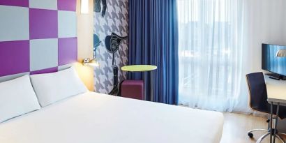 Bright and spacious day use room with workspace at Ibis Styles Haydock.